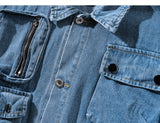 MULTI POCKET DENIM JACKET