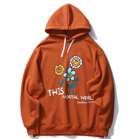 Senseless Flower Hoodie