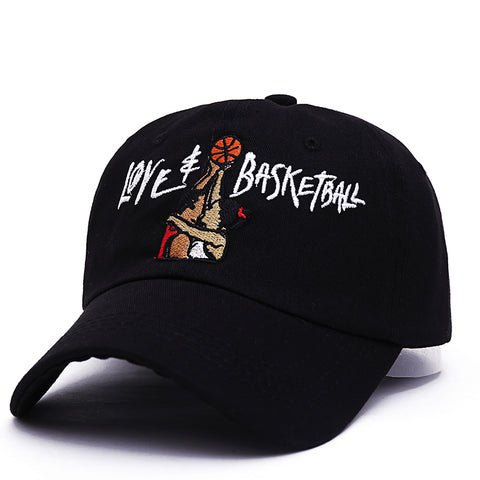 LOVE & BASKETBALL DAD HAT - nonbinaryoutfitters