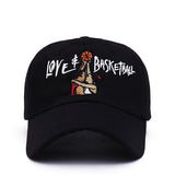 LOVE & BASKETBALL DAD HAT - nonbinaryoutfitters