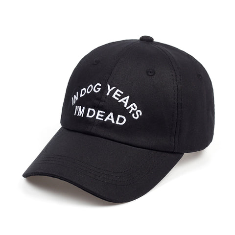 IN DOG YEARS I'M DEAD DAD HAT - nonbinaryoutfitters