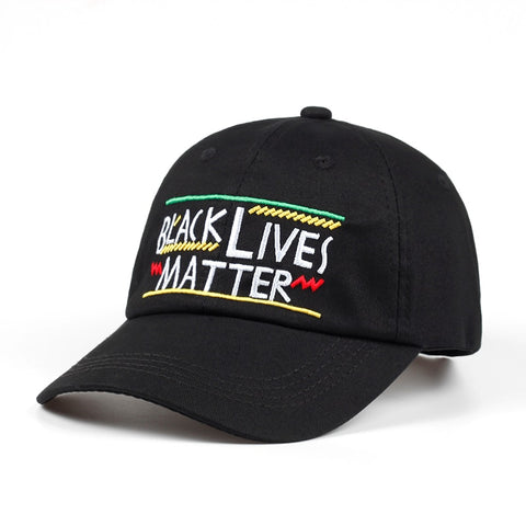 BLACK LIVES MATTER DAD HAT - nonbinaryoutfitters