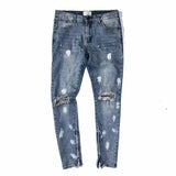 PAINT STAINED DENIM JEANS - nonbinaryoutfitters