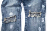 PAINT STAINED DENIM JEANS - nonbinaryoutfitters