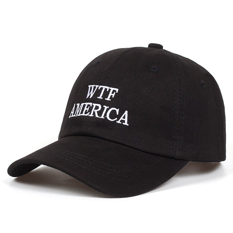 WTF AMERICA DAD HAT - nonbinaryoutfitters
