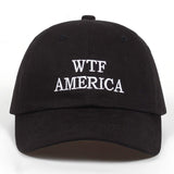 WTF AMERICA DAD HAT - nonbinaryoutfitters