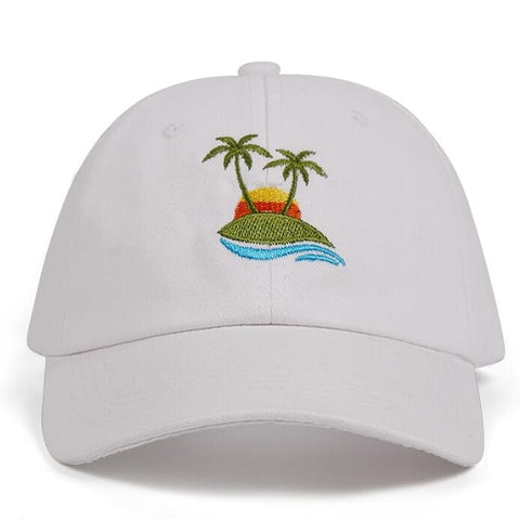 ISLAND SUNSET DAD HAT - nonbinaryoutfitters