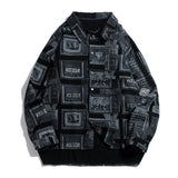 NEWSPAPER LONG SLEEVE SHIRT