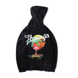 PINK FLAMINGO HOODIE - nonbinaryoutfitters
