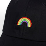 RAINBOW DAD HAT - nonbinaryoutfitters